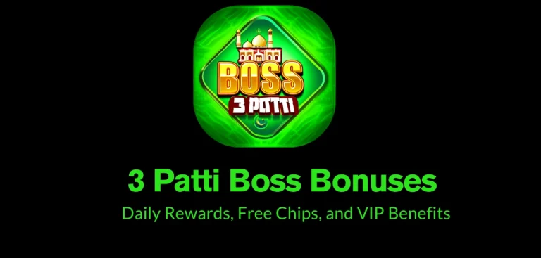 3 Patti Boss Bonuses